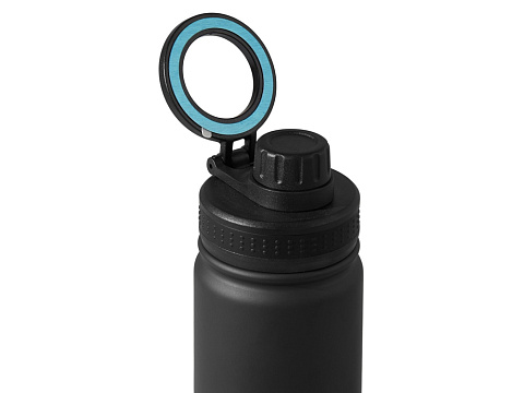 Вакуумная термобутылка с magsafe-держателем INSIDER, 600 мл, черный - рис 7.