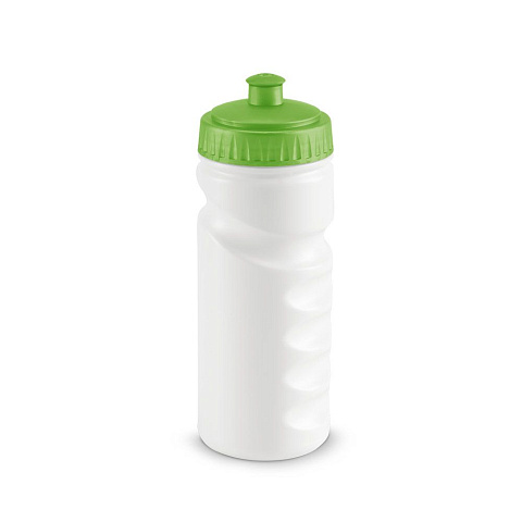 Бутылка для велосипеда Lowry, белая с зеленым - рис 2.
