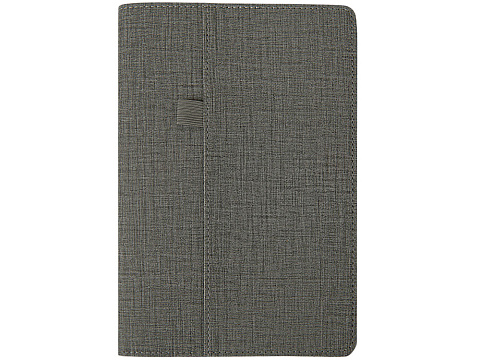 Двустороннее портфолио из рпет-фетра и искусственной кожи Felt, серый - рис 4.