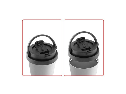 Термокружка из нерж. стали тм THERMOcafe TCCM-500KA (MGY) 0,5L - рис 3.