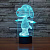 3D лампа Снупи - миниатюра