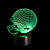 3D светильник Шлем для американского футбола - миниатюра - рис 3.