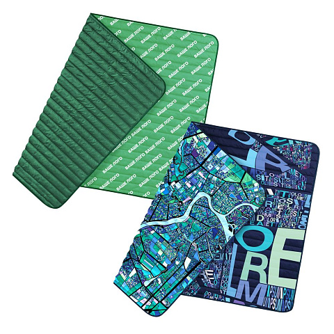 Плед Mosaic с печатью на заказ