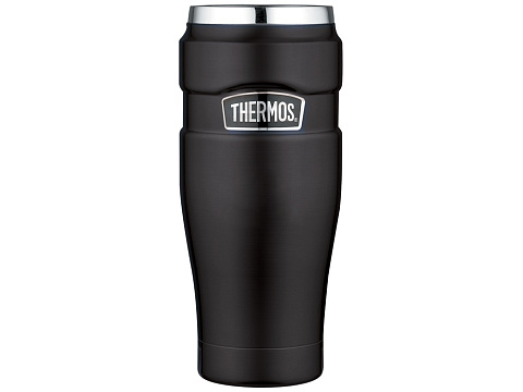 Кружка-термос из нерж. стали тм THERMOS SK1005BK (Matte Black) 0.47L, черный - рис 5.