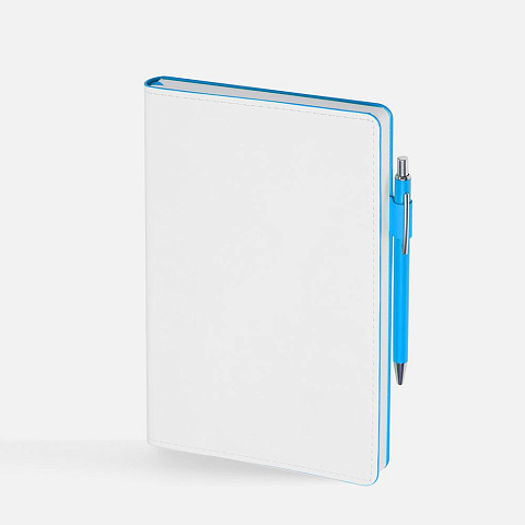 Набор White Shall, бело-голубой - рис 4.