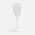 Бокал для шампанского Empresa, белый - миниатюра - рис 2.