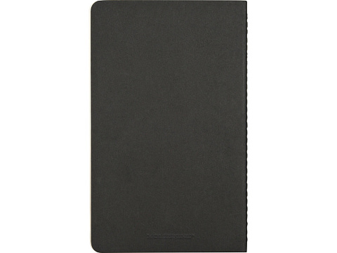 Записная книжка Moleskine Cahier (нелинованный, 3 шт.), Large (13х21см), черный - рис 7.