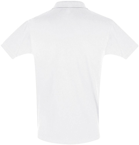 Рубашка поло мужская Perfect Men 180 белая - рис 3.