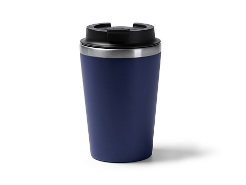 Термокружка HORAN с двойными стенками, темно-синий