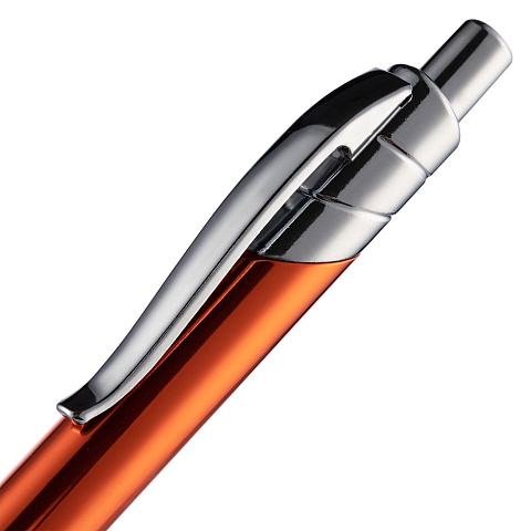 Ручка шариковая Underton Metallic, оранжевая - рис 6.