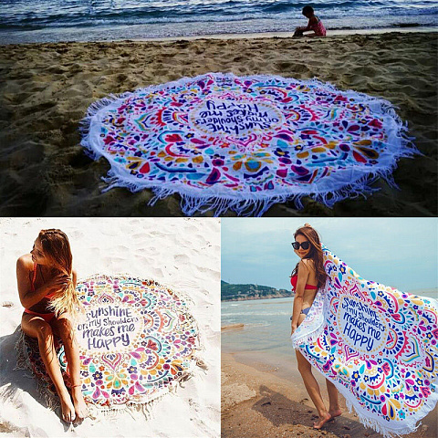 Пляжное полотенце Sunshine - рис 3.