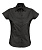 Рубашка женская с коротким рукавом Excess, черная - миниатюра