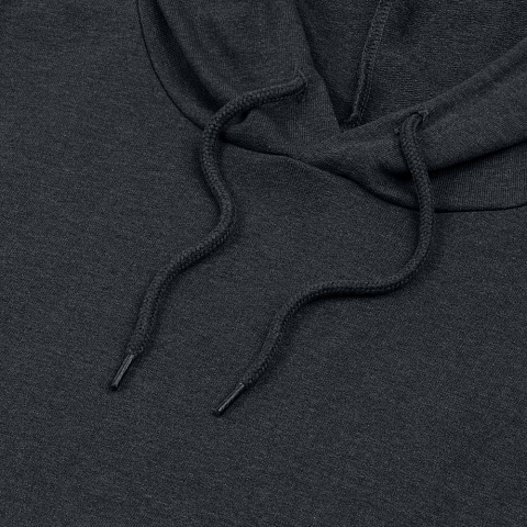 Толстовка с капюшоном унисекс Hoodie, темно-серая - рис 4.