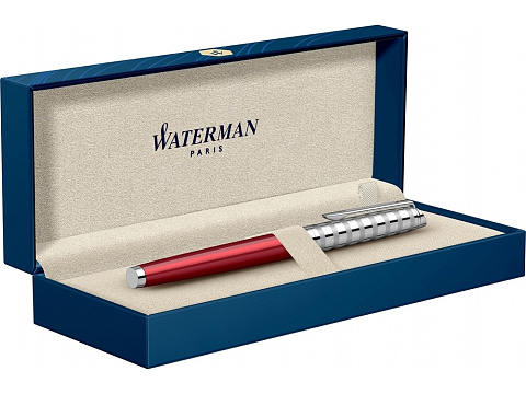 Перьевая ручка Waterman Hemisphere French riviera Deluxe RED CLUB в подарочной коробке - рис 5.