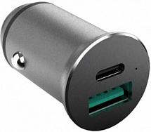 Адаптер автомобильный USB с функцией быстрой зарядки Vipe (Metal 30W)