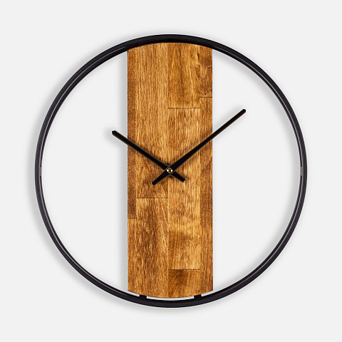 Часы Woodix, черные с коричневым - рис 2.