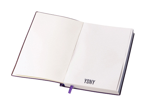 Блокнот А5 Scribe, гибкая обложка, 96 листов 80 гр/м2 , фиолетовый - рис 4.