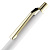 Ручка шариковая Lobby Soft Touch Gold, белая - миниатюра - рис 6.