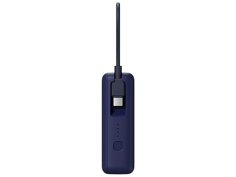 Внешний аккумулятор со встроенным кабелем Xiaomi 33W Power Bank 10000mAh (Integrated Cable) Ice Blue - рис 3.