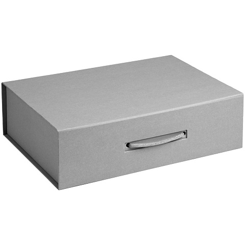 Коробка Case, подарочная, серая матовая - рис 2.