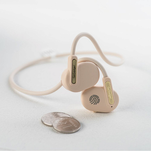 Беспроводные наушники OpenAir Arc, бежевые - рис 9.