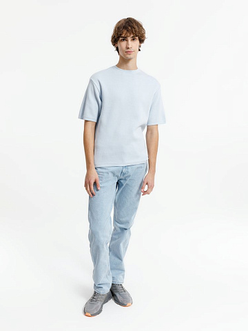 Джемпер с коротким рукавом Siluetti Volumica, светло-голубой - рис 5.