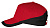 Бейсболка Booster, красная с черным - миниатюра - рис 2.