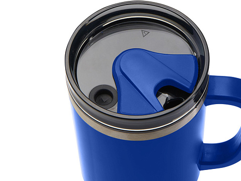 Melbourne кружка 1200 мл, сертифицированная согласно RCS, с соломинкой - Ярко- синий - рис 5.