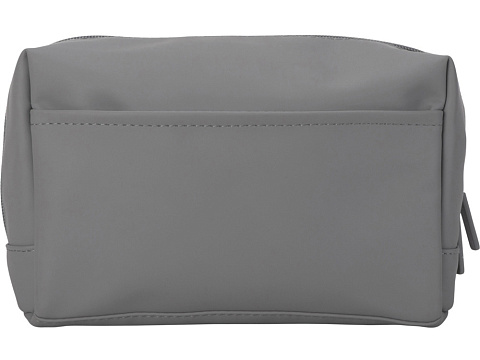 Органайзер для электроники и проводов из искусственной кожи Sofit, серый - рис 4.