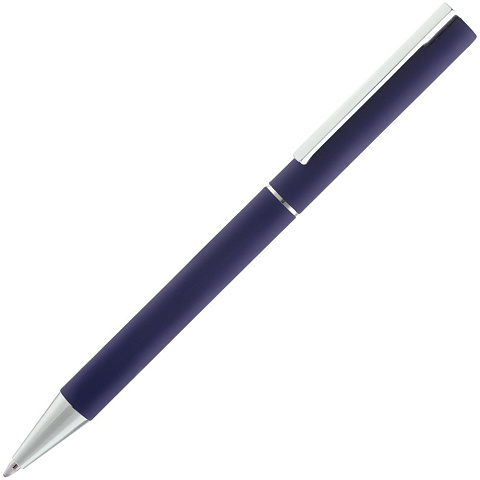 Ручка шариковая Blade Soft Touch, синяя - рис 2.