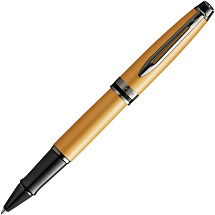 Ручка-роллер Waterman Expert GoldF BLK в подарочной упаковке