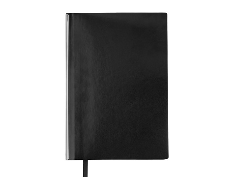 Блокнот А5 Scribe, гибкая обложка, 96 листов 80 гр/м2 , черный - рис 2.