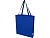 Madras эко- сумка с ластовицей из переработанного хлопка, сертифицированного согласно GRS, плотностью 140 г/м² - Ярко-синий - миниатюра