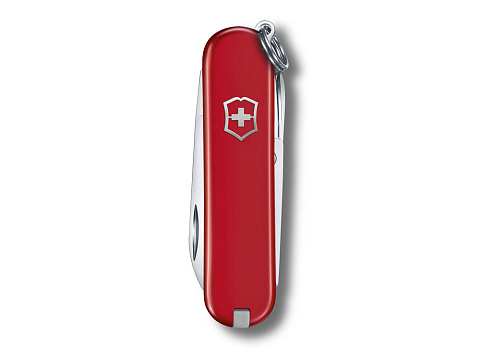 Нож-брелок VICTORINOX Classic Style Icon, 58 мм, 7 функций, красный - рис 2.