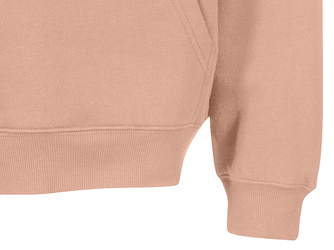 Толстовка с капюшоном оверсайз Berlin унисекс, лосось - рис 12.