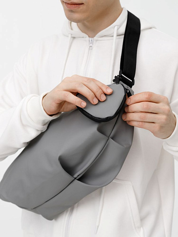 Сумка через плечо Altro, серая - рис 11.