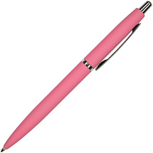 Ручка металлическая шариковая San Remo, софт-тач, 1.0 мм, коралловый