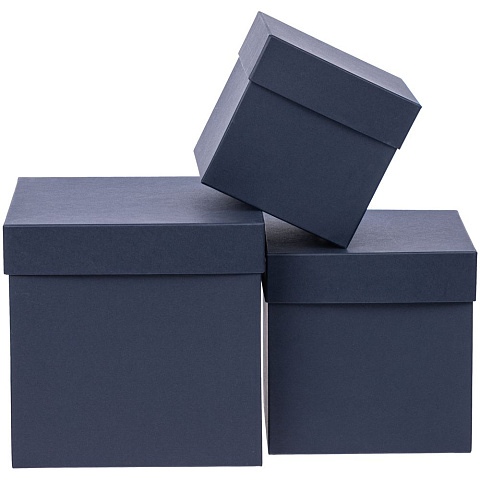 Коробка Cube, S, синяя - рис 5.