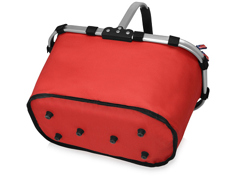 Изотермическая сумка-холодильник FROST складная с алюминиевой рамой, красный (Р) - рис 7.