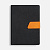 Ежедневник Boom, недатированный, черный с оранжевым - миниатюра - рис 3.