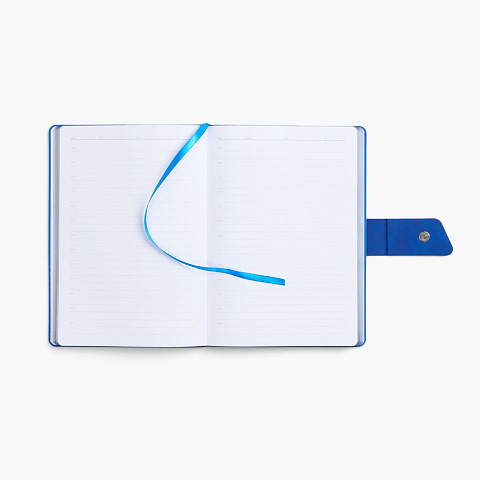 Ежедневник Boom, недатированный, черный c ярко-синий - рис 10.