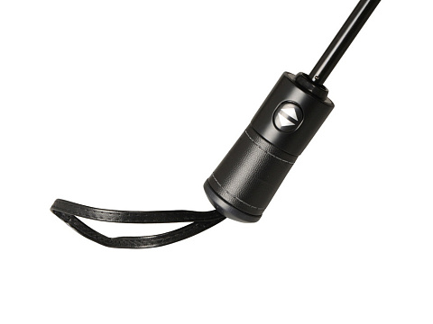 Зонт складной Ontario, автоматический, 3 сложения, с чехлом, черный (Р) - рис 6.