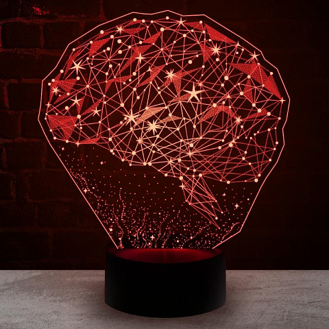 3D светильник Мозг (Нейронные сети) - рис 5.