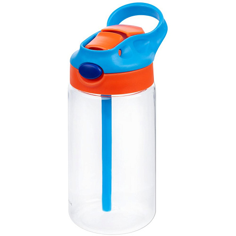 Детская бутылка Frisk, оранжево-синяя - рис 2.