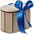 Коробка Drummer, овальная, с синей лентой - миниатюра - рис 2.