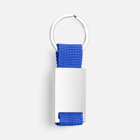 Брелок Inlet с тканевой вставкой, синий - рис 2.