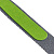 Лента для бейджа с ретрактором Devon, серая с зеленым - миниатюра - рис 6.