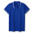 Рубашка поло женская Virma Stripes Lady, ярко-синяя - миниатюра - рис 2.