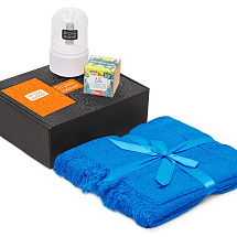 Подарочный набор Re:y. Grow с пледом, увлажнителем и набором для выращивания