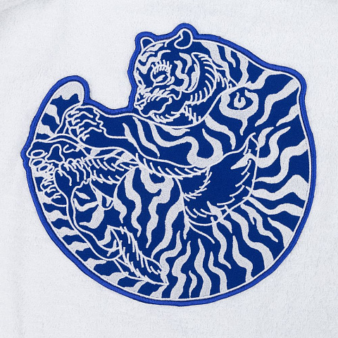 Халат унисекс «Тигр», белый - рис 5.